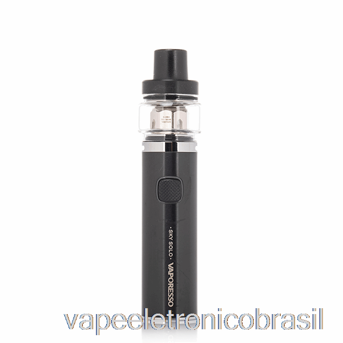 Vape Eletrônico Vaporesso Sky Solo & Solo Plus Starter Kit Padrão - Preto